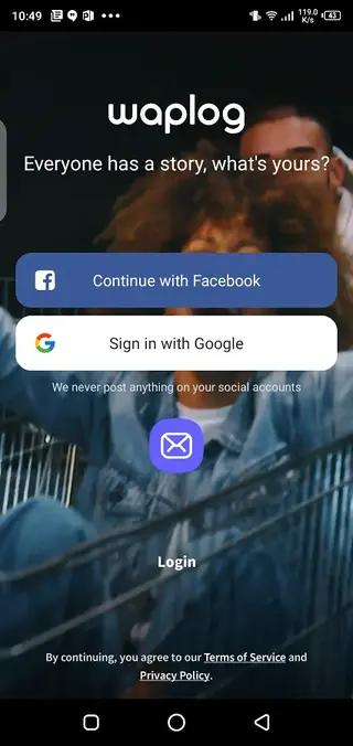 Screenshot of Waplog Apk
