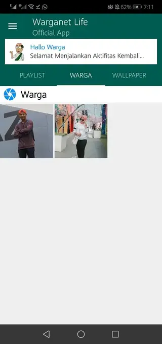 Screenshot of Warganet Life Apk Anime App