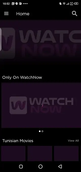 Screenshot of Watchnow TV Download
