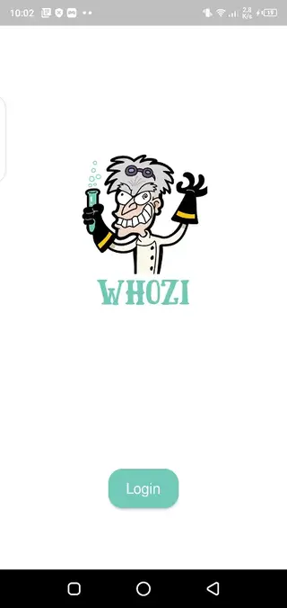 Screenshot of Whozi App