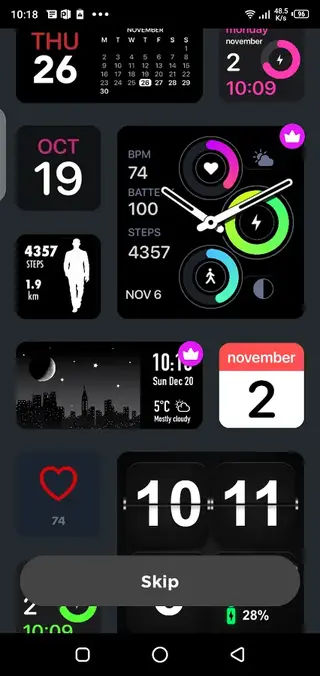 Screenhot of Widgetopia Download