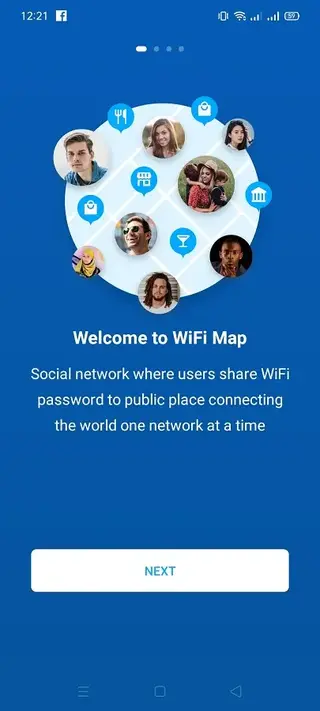 Screenhot of WifiMap.io App
