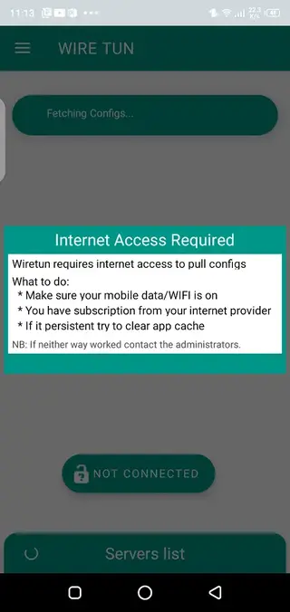 Screenshot of Wire Tun Download