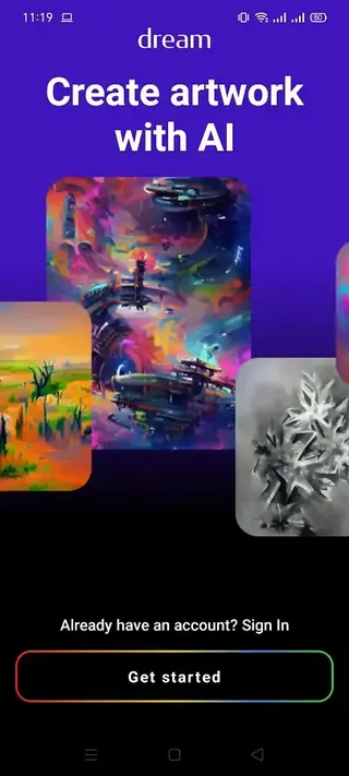 Screenshot of Wombo Dream Apk