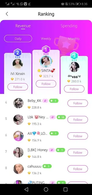 Screenshot of Woo Live Download