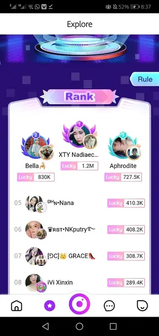 Screenshot of Woo Live Apk