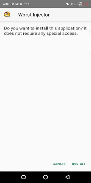 Screenshot of Worst Gaming Injector for Mobile Legends