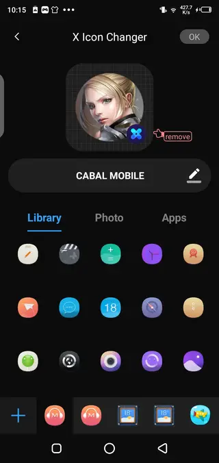 Screenshot of X Icon Changer Pro Apk