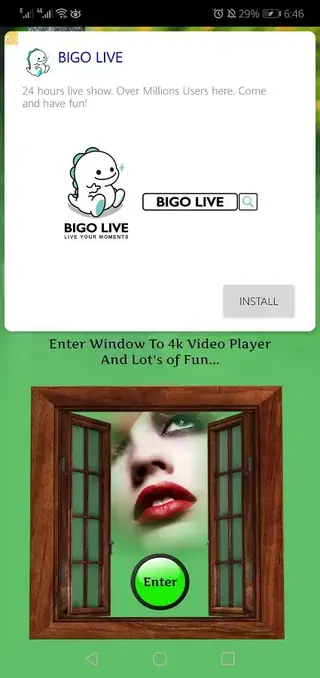 Screenhot of XXVI Video Player Apk