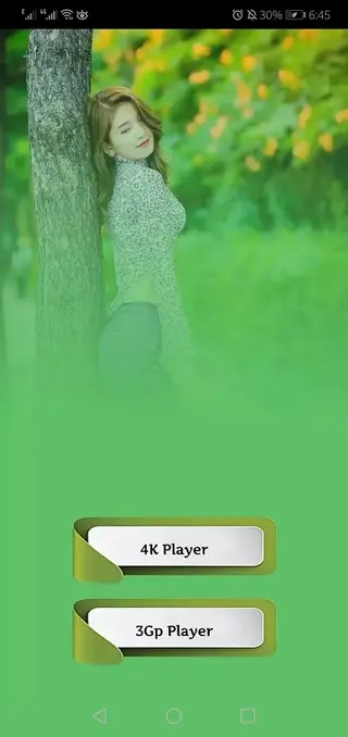 Screenhot of XXVI Video Player App
