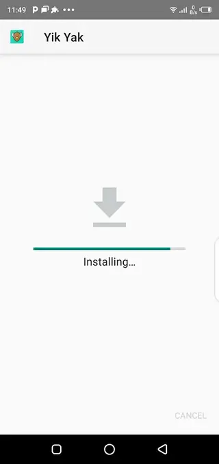Screenshot of Yik Yak Download