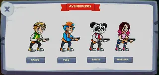 Screenshot of Yolo Aventuras Monster War Game