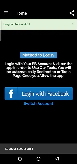 Screenshot of Your Liker App