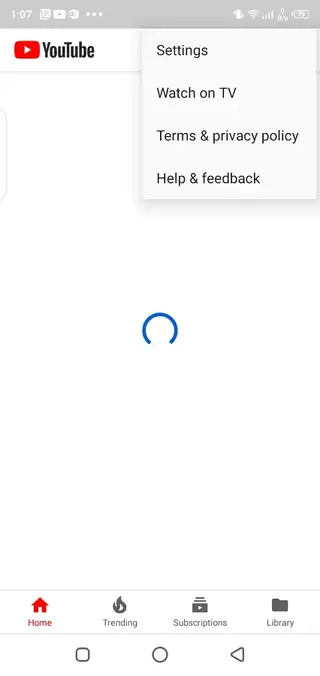 Screenshot of YouTube Azul Mod Apk