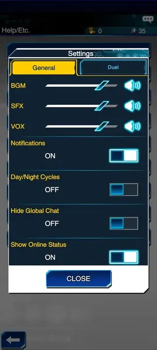 Screenshot of YuGiOh Master Duel Android