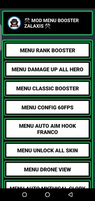 Screenshot of Zalaxis Rank Booster Download