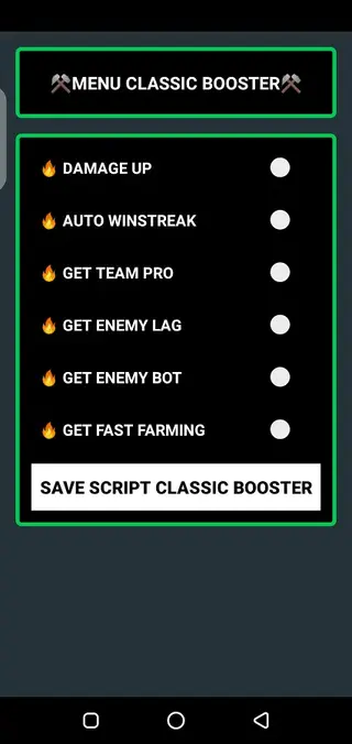 Screenshot of Zalaxis Rank Booster Apk