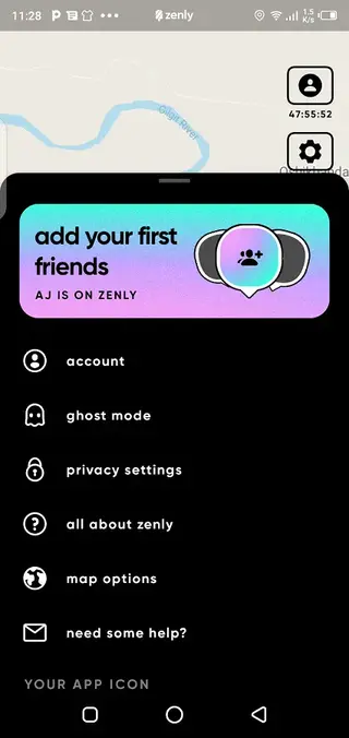 Screenhot of Zenly Android