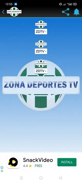 Screenshot of Zona Deportes Tv Android