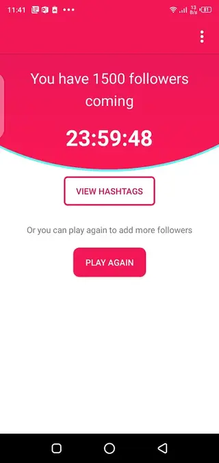 Screenshot of 4k Followers App