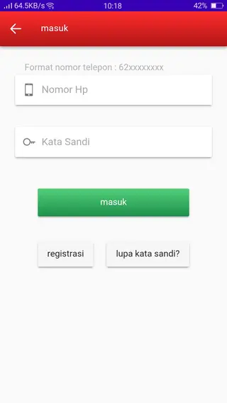 Screenshot of 9Lottery App