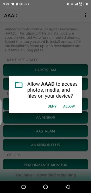 Screenshot Of AAAD Pro Apk Cracked Download