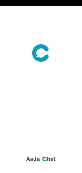 Screenshot of AajaChat App