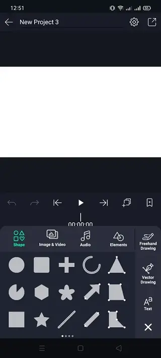 Screenshot of Alight Motion Mod Raja Android