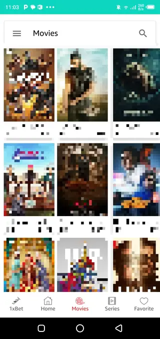 Screenshot of All Movieland Android