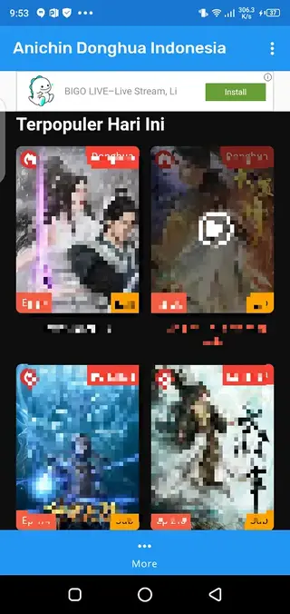 Screenhot of Anichin Apk
