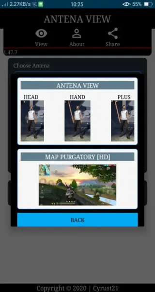 Screenshot of Antena View Apk