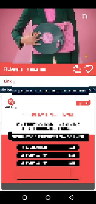 Screenshot Of AOS TV App