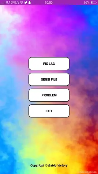 Screenshot of APK CONFIG FF App