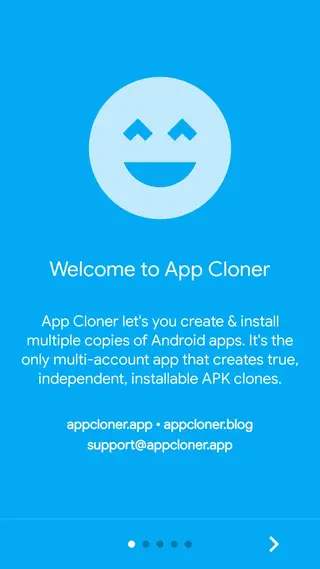 Screenshot of App Cloner Premium App
