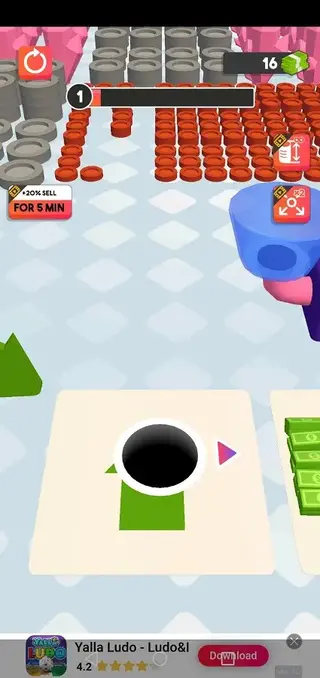 Screenshot of Arcade Hole Apk