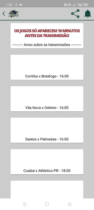 Screenshot of Artilheiro Play Apk