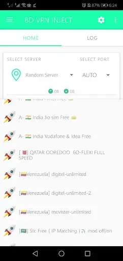 Screenshot of BD VPN INJECT Download