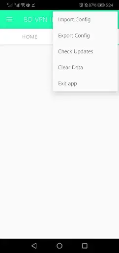 Screenshot of BD VPN INJECT Android