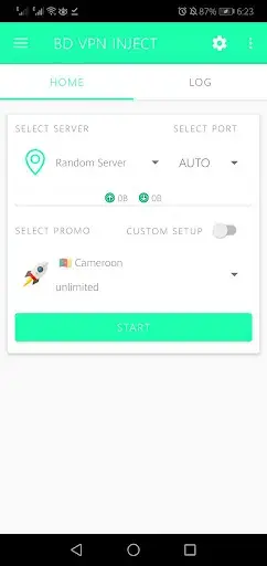 Screenshot of BD VPN INJECT Apk