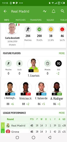 Screenshot Of BeSoccer Download