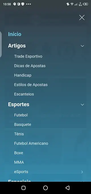 Screenshot of Betnacional Apk