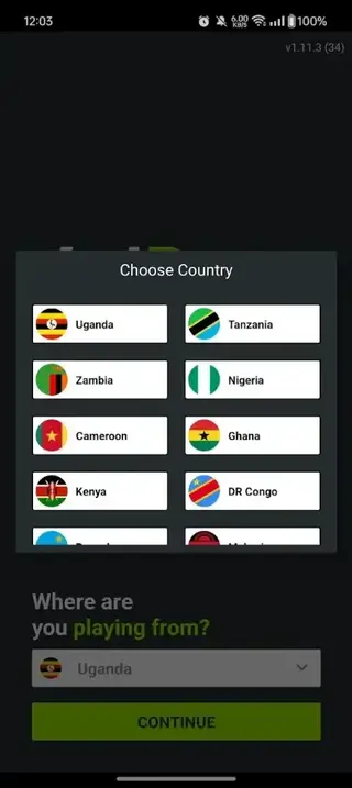 Screenshot of Betpawa Benin Apk