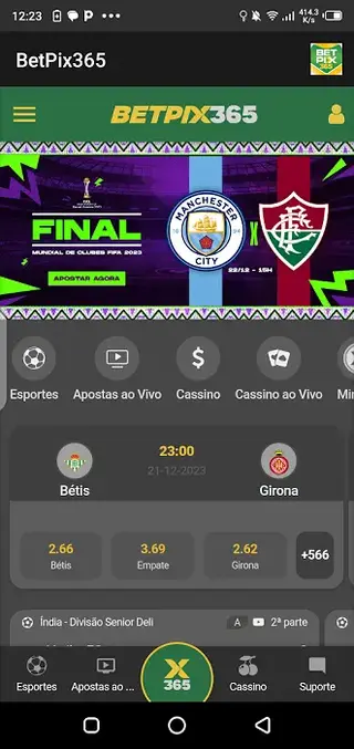 Screenshot of BetPix365 Android