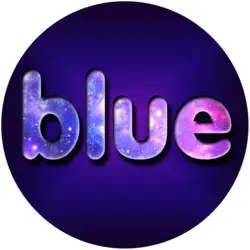Blue Kik icon