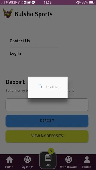 Screenshot of Bulsho Sports Apk