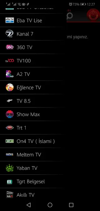 Screenshot of CEP TV Apk