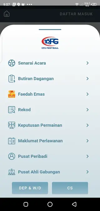 Screenshot of CFG Football Download