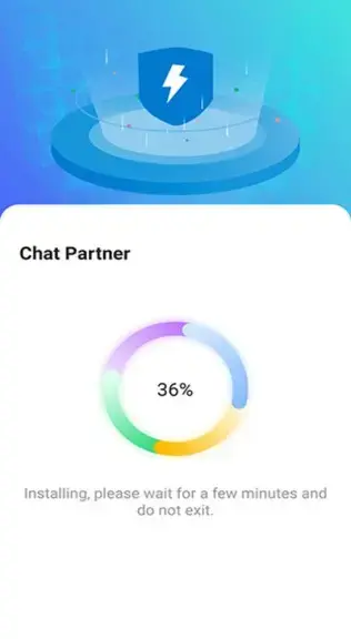 Screenshot of Chat Partner