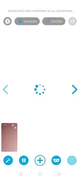 Screenshot of ChatRandom Mod Android