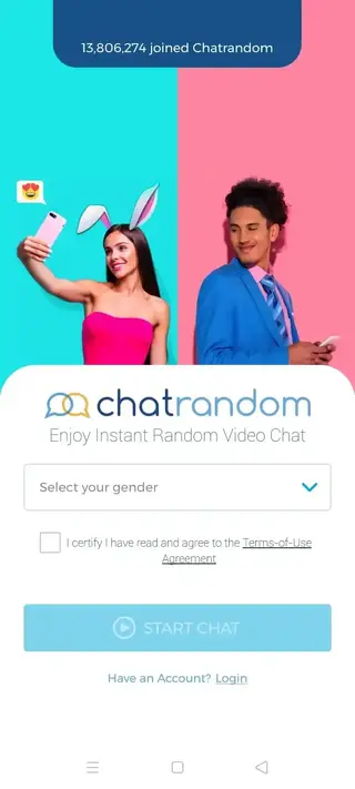 Screenshot of ChatRandom Mod App